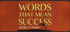 Words that Mean Success
